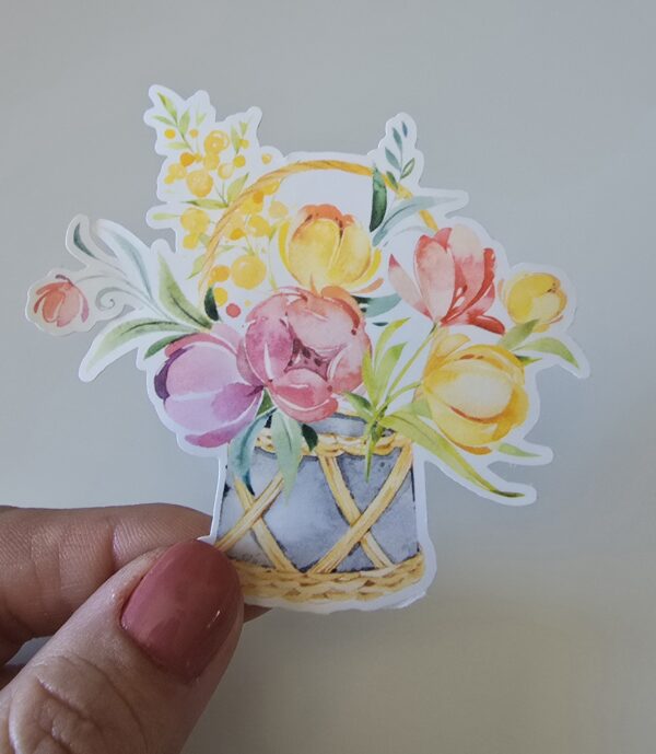 Collection Pot Stickers Flower Pot sticker - Simply Pretty