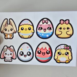 Easter sticker sheet