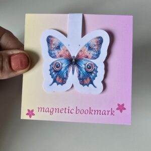 butterfly magnetic bookmark